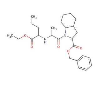 Perindopril Benzyl Ester (CAS 122454-52-8) - chemical structure image