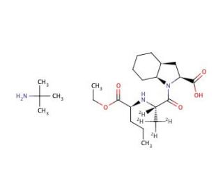 Perindopril-d4 t-Butylamine Salt - chemical structure image