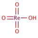 Perrhenic acid solution (CAS 13768-11-1) - chemical structure image