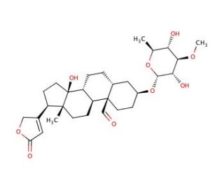 Peruvoside (CAS 1182-87-2) - chemical structure image