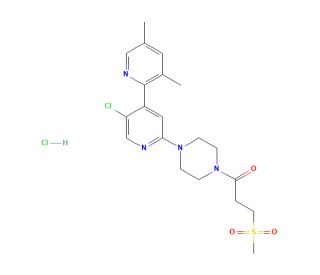 PF-05274857 hydrochloride (CAS 1373615-35-0) - chemical structure image