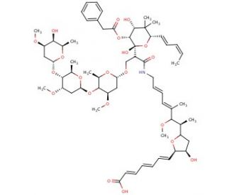Phenelfamycin E (CAS 114451-31-9) - chemical structure image