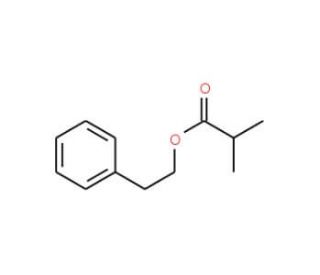 Phenethyl isobutyrate (CAS 103-48-0) - chemical structure image
