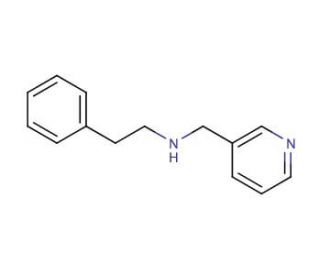 Phenethyl-pyridin-3-ylmethyl-amine (CAS 16562-17-7) - chemical structure image