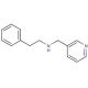 Phenethyl-pyridin-3-ylmethyl-amine (CAS 16562-17-7) - chemical structure image