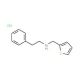 Phenethyl-thiophen-2-ylmethyl-amine hydrochloride - chemical structure image