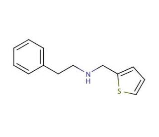 Phenethyl-thiophen-2-ylmethyl-amine - chemical structure image