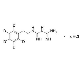 Phenformin-d5 Hydrochloride (CAS 834-28-6) - chemical structure image