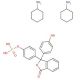 Phenolphthalein monophosphate, bis(cyclohexylammonium) salt (CAS 14815-59-9) - chemical structure image
