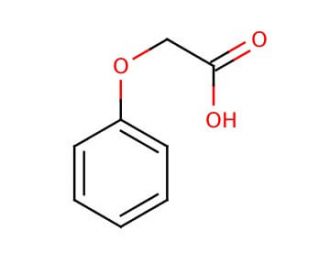 Phenoxyacetic acid (CAS 122-59-8) - chemical structure image