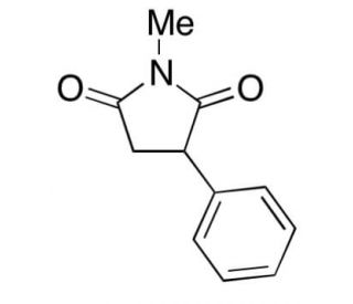 Phensuximide (CAS 86-34-0) - chemical structure image