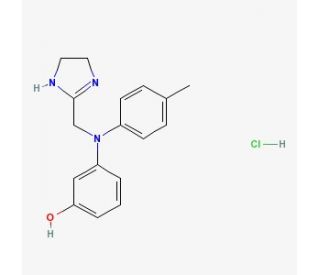 Phentolamine hydrochloride (CAS 73-05-2) - chemical structure image