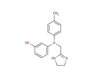 Phentolamine mesylate (CAS 65-28-1) - chemical structure image