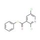 Phenyl 2,5-dichloropyridine-3-carbothioate - chemical structure image
