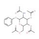 Phenyl 2-acetamido-3,4,6-tri-O-acetyl-2-deoxy-b-D-glucopyranoside (CAS 13089-21-9) - chemical structure image