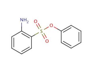 Phenyl-2-aminobenzenesulfonate (CAS 68227-69-0) - chemical structure image