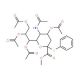 Phenyl 4,7,8,9-tetra-O-acetyl-2-thio-N-acetyl-D-neuraminic acid methyl ester (CAS 155155-64-9) - chemical structure image