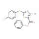 Phenyl 4-bromo-2-(4-chlorophenylthio)thiazole-5-carboxylate - chemical structure image