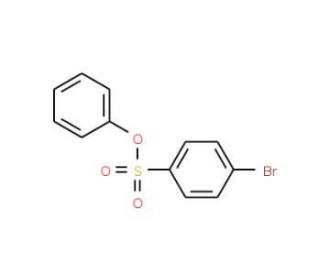 Phenyl 4-bromobenzenesulphonate (CAS 5455-14-1) - chemical structure image