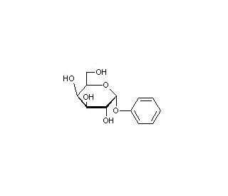 Phenyl a-D-galactopyranoside (CAS 2871-15-0) - chemical structure image
