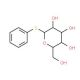 Phenyl a-D-thiomannopyranoside (CAS 77481-62-0) - chemical structure image