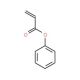 Phenyl acrylate (CAS 937-41-7) - chemical structure image