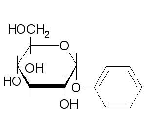Phenyl &alpha;-D-glucopyranoside (CAS 4630-62-0) - chemical structure image