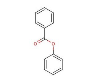 Phenyl benzoate (CAS 93-99-2) - chemical structure image