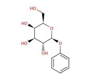 Phenyl-&beta;-D-galactopyranoside (CAS 2818-58-8) - chemical structure image
