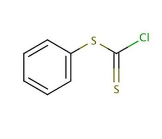 Phenyl chlorodithioformate (CAS 16911-89-0) - chemical structure image