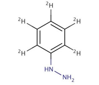 Phenyl-d5-hydrazine Hydrochloride (CAS 125687-18-5) - chemical structure image