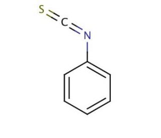 Phenyl isothiocyanate (CAS 103-72-0) - chemical structure image