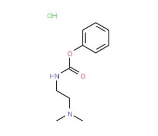 Phenyl N-[2-(dimethylamino)ethyl]carbamatehydrochloride - chemical structure image