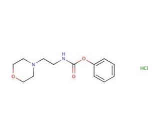 Phenyl N-(2-morpholinoethyl)carbamatehydrochloride - chemical structure image