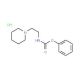 Phenyl N-(2-piperidinoethyl)carbamatehydrochloride - chemical structure image