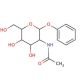 Phenyl N-acetyl-α-D-galactosaminide (CAS 13089-18-4) - chemical structure image