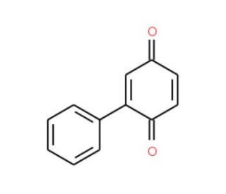 Phenyl-p-quinone (CAS 363-03-1) - chemical structure image