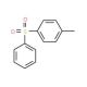 Phenyl p-tolyl sulfone (CAS 640-57-3) - chemical structure image