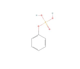 Phenyl Phosphate (CAS 701-64-4) - chemical structure image