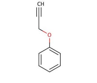 Phenyl propargyl ether (CAS 13610-02-1) - chemical structure image