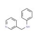 Phenyl-pyridin-3-ylmethyl-amine - chemical structure image