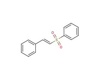 Phenyl trans-styryl sulphone (CAS 16212-06-9) - chemical structure image