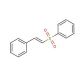 Phenyl trans-styryl sulphone (CAS 16212-06-9) - chemical structure image