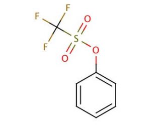 Phenyl trifluoromethanesulfonate (CAS 17763-67-6) - chemical structure image