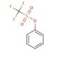 Phenyl trifluoromethanesulfonate (CAS 17763-67-6) - chemical structure image