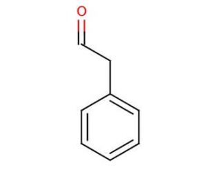 Phenylacetaldehyde (CAS 122-78-1) - chemical structure image