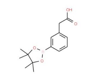 Phenylacetic acid-3-boronic acid pinacol ester (CAS 797755-05-6) - chemical structure image