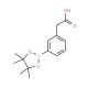 Phenylacetic acid-3-boronic acid pinacol ester (CAS 797755-05-6) - chemical structure image