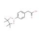 Phenylacetic acid-4-boronic acid pinacol ester (CAS 797755-07-8) - chemical structure image