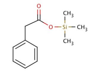 Phenylacetoxytrimethylsilane (CAS 2078-18-4) - chemical structure image